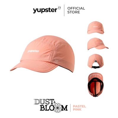 Yupster - Dust & Bloom Series Pastel Pink 5 Panels | หมวกวิ่ง