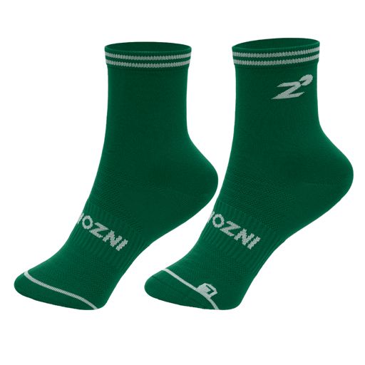 INZONE Sock Light Flow Deep Green | ถุงเท้าวิ่ง เบาสบาย แห้งเร็ว ลดเท้าพอง