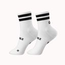 Personalbest Performance Sock Low Double Slash - White ถุงเท้าวิ่ง 3