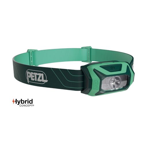 Petzl TIKKINA Headlamp 300 Lumens Green ไฟฉายคาดหัว