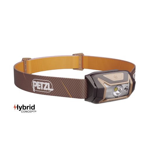 Petzl TIKKA Headlamp 350 Lumens Brown ไฟฉายคาดหัว