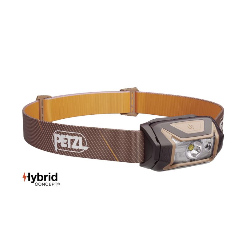 Petzl TIKKA Headlamp 350 Lumens Brown ไฟฉายคาดหัว