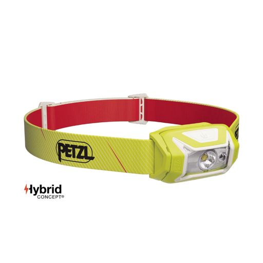 Petzl TIKKA Headlamp 350 Lumens Yellow ไฟฉายคาดหัว