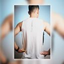 Tank Top Lumpini Runner White เสื้อกล้าม 3