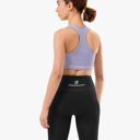 Compressport Feelfree Seamless Bra - Lavender สปอร์ตบราวิ่ง ไร้ตะเข็บ 2