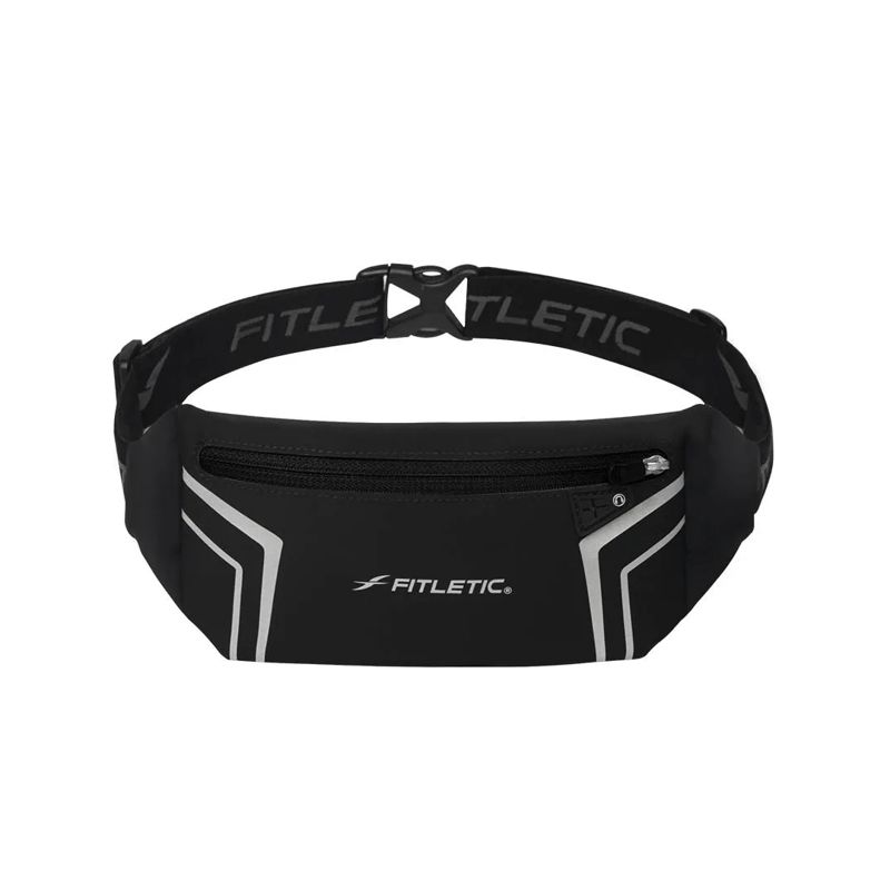 Fitletic Blitz Sports and Travel Belt Black กระเป๋าคาดเอว
