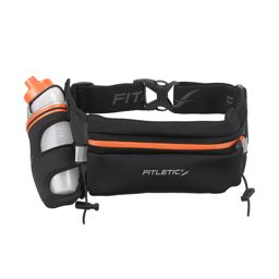 Fitletic Fully Load Hydration Belt 12 oz Orange กระเป๋าคาดเอวพร้อมขวดน้ำ