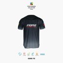 Forz T-shirt Running Pro Black เสื้อวิ่ง 2