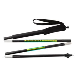 Gipron 310 Mont Blanc Radiance Carbon | ไม้เท้าคาร์บอน พับได้ เบาพิเศษ สำหรับวิ่งเทรล