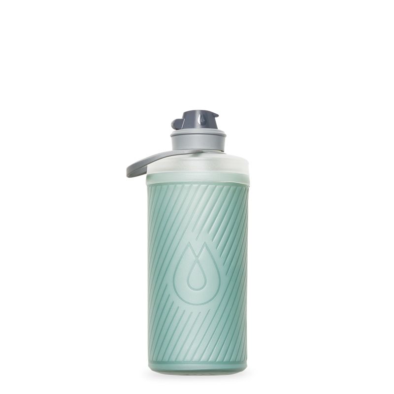 Hydrapak Flux 1.0L Sutro Green | ขวดน้ำที่พับเก็บได้ เพื่อการเดินทางที่ไร้ขีดจำกัด