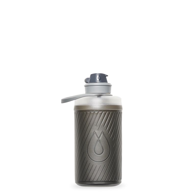 Hydrapak Flux 750 ML Mammoth Grey | ขวดน้ำที่พับเก็บได้ ขนาดกระทัดรัด