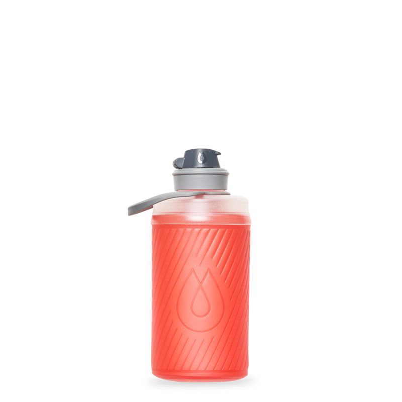 Hydrapak Flux 750 ML Redwood | ขวดน้ำที่พับเก็บได้ ขนาดกระทัดรัด