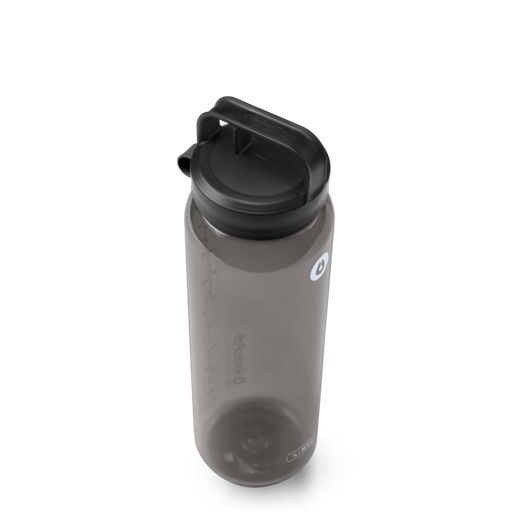 Hydrapak 1L Recon Clip & Carry Charcoal Grey | กระบอกน้ำที่ทนทานและพกพาสะดวก