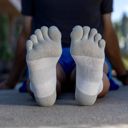 Injinji Run Lightweight No-Show 2025 Sand ถุงเท้าวิ่งแบบแยกนิ้ว 3