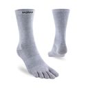 Injinji Liner Crew Gray ถุงเท้าซับในแบบแยกนิ้วสำหรับนักวิ่ง 2