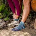 Injinji Women's Trail Midweight Mini Crew Seascape ถุงเท้าแยกนิ้ว สำหรับเท้าผู้หญิง 6