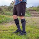 Injinji Trail Midweight Over the Calf Granite ถุงเท้าแยกนิ้ว (สูงถึงใต้เข่า) 5