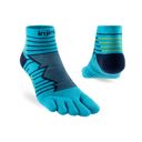 Injinji Ultra Run Mini-Crew Pacific Blue ถุงเท้าวิ่งสำหรับนักวิ่งระยะไกล 2