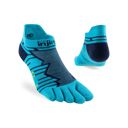 Injinji Ultra Run No-Show Pacific Blue ถุงเท้าวิ่งแบบแยกนิ้วสำหรับนักวิ่งระยะไกล 2