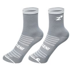 INZONE Sock Light Flow Grey | ถุงเท้าวิ่ง เบาสบาย แห้งเร็ว ลดเท้าพอง