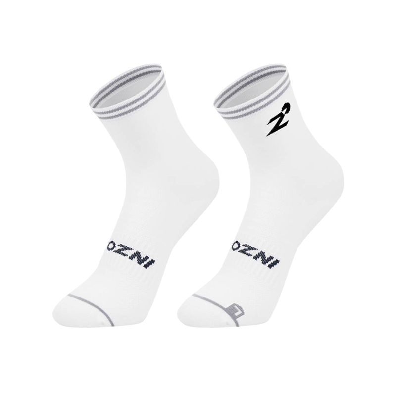 INZONE Sock Light Flow White | ถุงเท้าวิ่ง เบาสบาย แห้งเร็ว ลดเท้าพอง