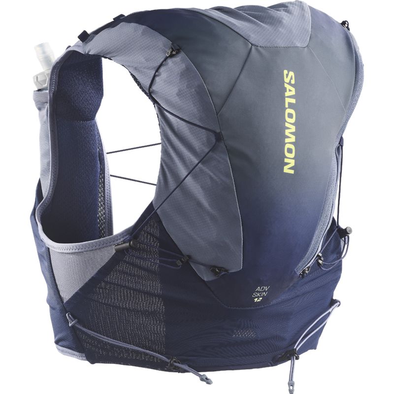 Salomon ADV Skin 12 Gradient Set เป้วิ่งเทรล 12 ลิตร สี Maritime Blue / Castelrock