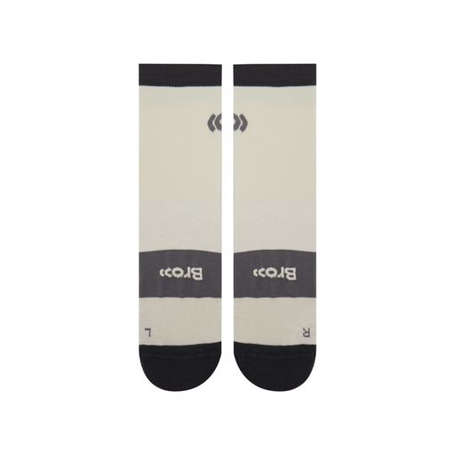 brooo Low Crew Socks Trail SS24 Ivory White