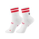 Personalbest Performance Sock Low Double Slash - Red ถุงเท้าวิ่ง 4