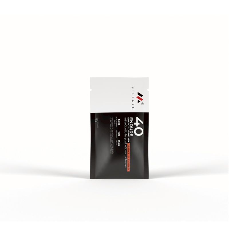Mileage 40 Endure Drink Mix Caffeine | เครื่องดื่มชงพลังงานสูงพร้อมคาเฟอีน