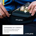 Fitletic Mini Sport Plus Fit Running Belt Black/Reflective Zipper กระเป๋าคาดเอววิ่ง 3