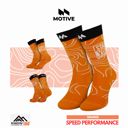 Motive Sock Speed Performance Motive x Khaoyai 100 Orange 1
