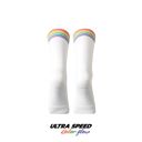 Motive Sock Ultra Speed ColorFlow - Crew / White ถุงเท้าวิ่ง 5