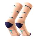 Motive NEON MOVE COLLECTION - Performance - Peach/Navy Free size ถุงเท้าวิ่ง 5