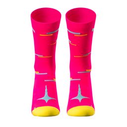 Motive NEON MOVE COLLECTION - Performance - Pink/Neon Line Free size ถุงเท้าวิ่ง