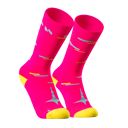 Motive NEON MOVE COLLECTION - Performance - Pink/Neon Line Free size ถุงเท้าวิ่ง 3