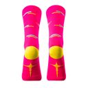 Motive NEON MOVE COLLECTION - Performance - Pink/Neon Line Free size ถุงเท้าวิ่ง 4