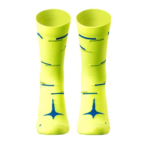 Motive NEON MOVE COLLECTION - Performance - Yellow/Blue Free size ถุงเท้าวิ่ง
