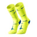Motive NEON MOVE COLLECTION - Performance - Yellow/Blue Free size ถุงเท้าวิ่ง 2