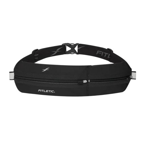 Fitletic Bolt Fit Double Running Pouch Black กระเป๋าคาดเอววิ่ง