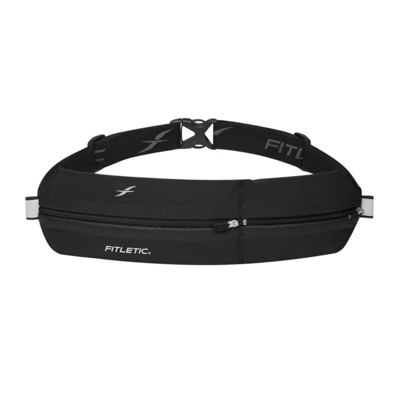 Fitletic Bolt Fit Double Running Pouch Black กระเป๋าคาดเอววิ่ง