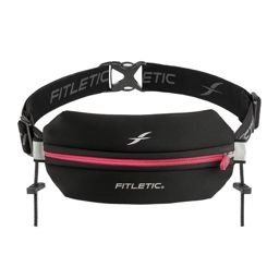 Fitletic Neo Racing Running Belt Black/Pink กระเป๋าคาดเอววิ่ง