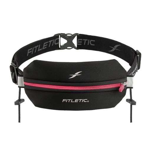 Fitletic Neo Racing Running Belt Black/Pink กระเป๋าคาดเอววิ่ง