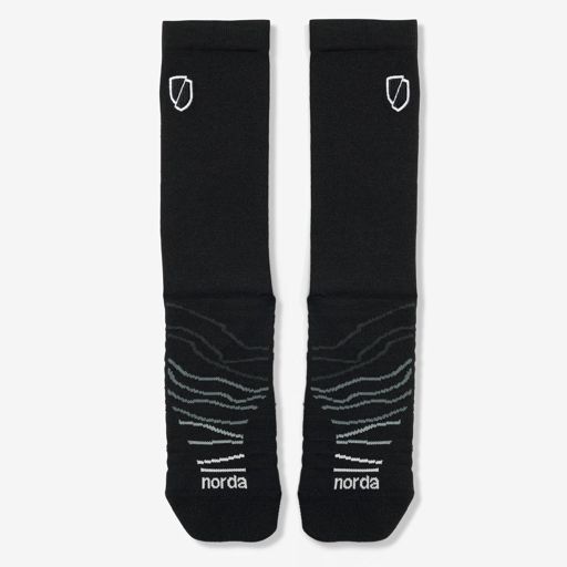 Norda Performance Sock-Black ถุงเท้าวิ่ง
