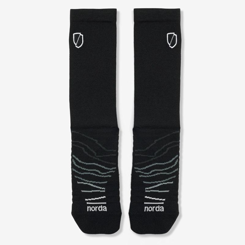 Norda Performance Sock-Black ถุงเท้าวิ่ง