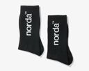 Norda Sock Style-Retro Sock-Black ถุงเท้าสไตล์เรโทรสำหรับนักวิ่ง 2
