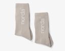 Norda Sock Style-Retro Sock-Grey ถุงเท้าสไตล์เรโทรสำหรับนักวิ่ง 2