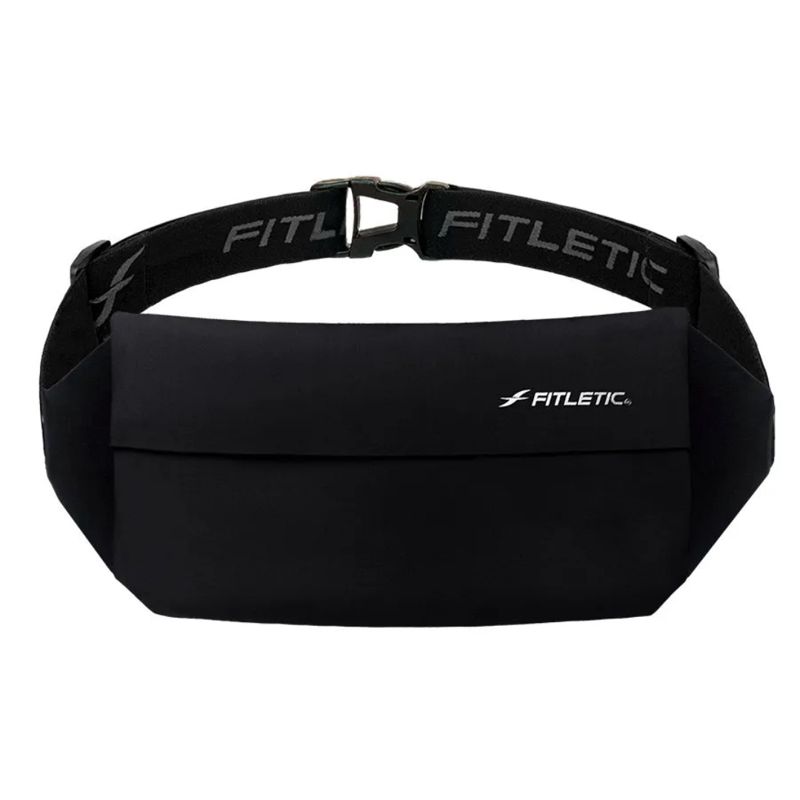 Fitletic Zipless Running & Travel Belt Black กระเป๋าคาดเอว