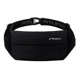 Fitletic Zipless Running & Travel Belt Black กระเป๋าคาดเอว