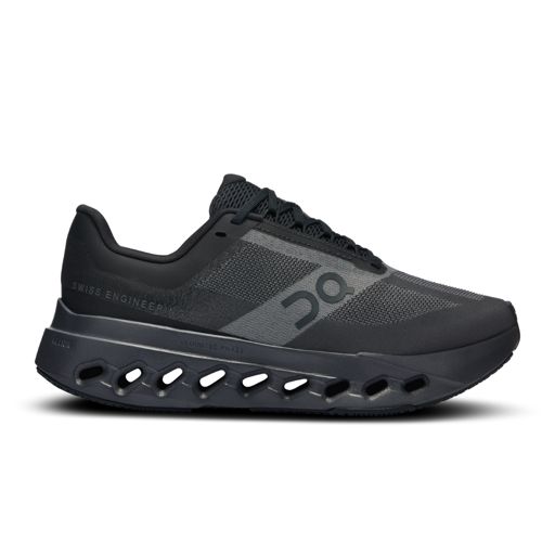 On Women's Cloudsurfer Next Wide Black | Eclipse