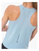 Compressport Performance Singlet W Cashmere Blue เสื้อกล้ามวิ่งหญิง 3